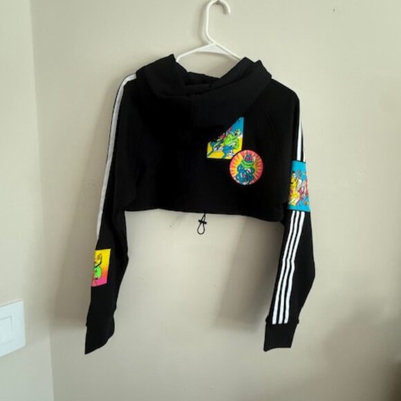 Adidas jeremy scott cropped hoodie NWT - Picture 5 of 7